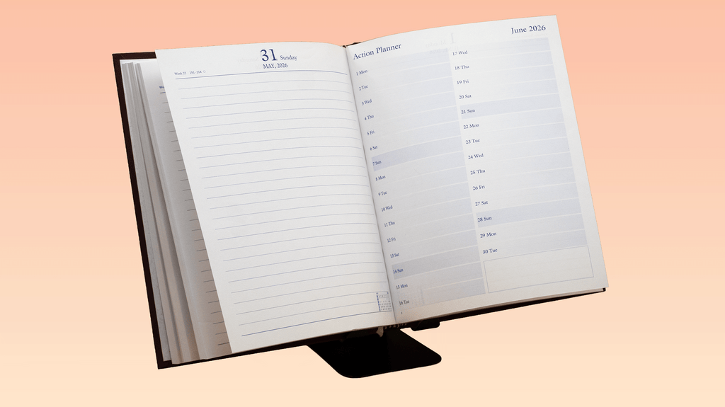 eagle Embassy Diary Red 2026