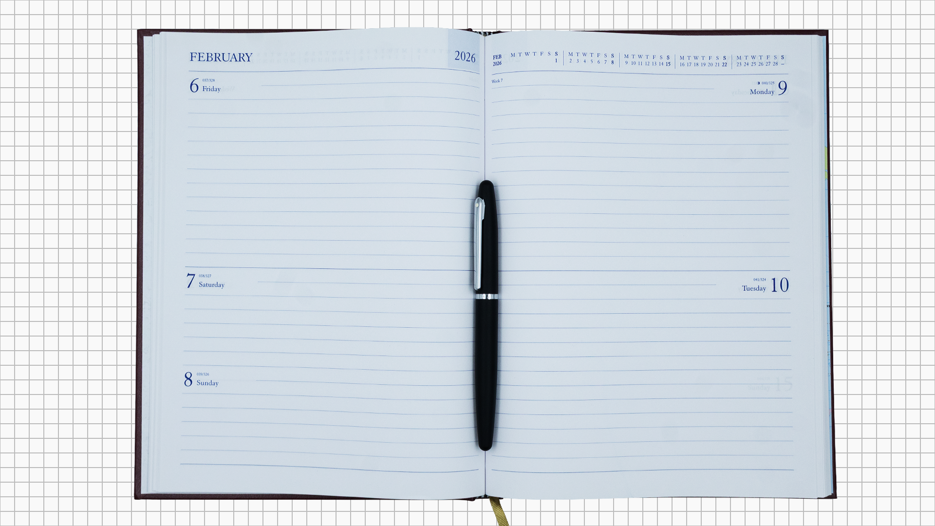 eagle Club Diary Blue 2026